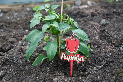 Gemüsebeet-Schilder