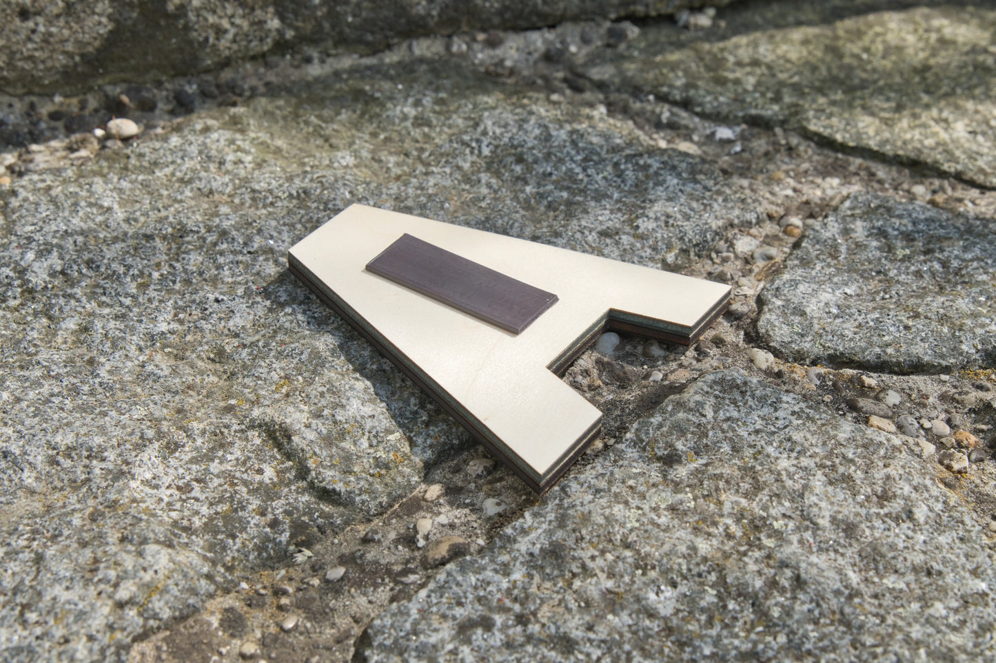 Personalisierte Holzbuchstaben mit Magnet